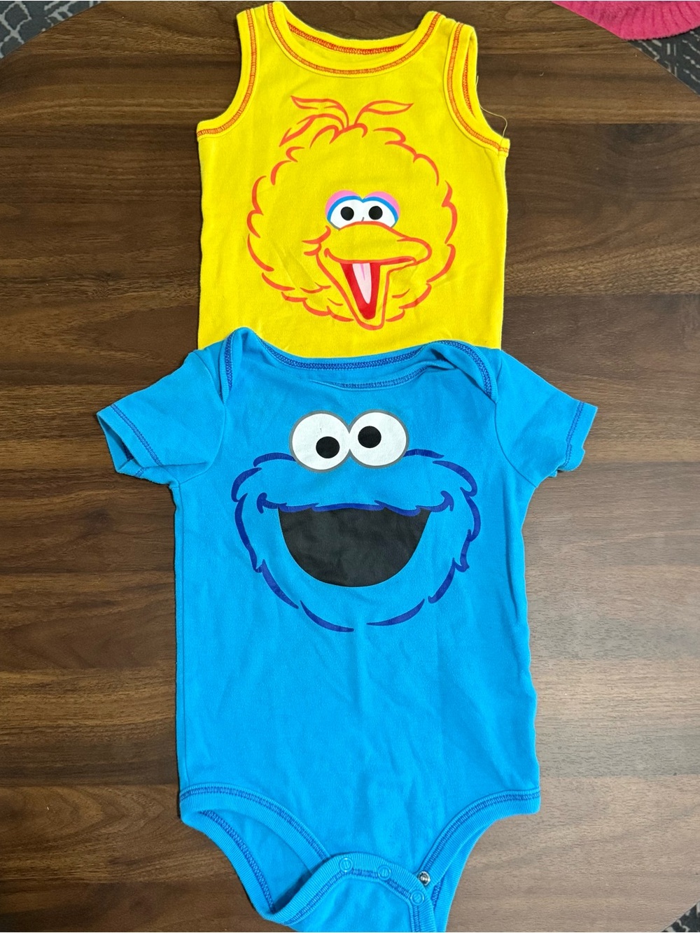 Baby boy Sesame Street onesie set
